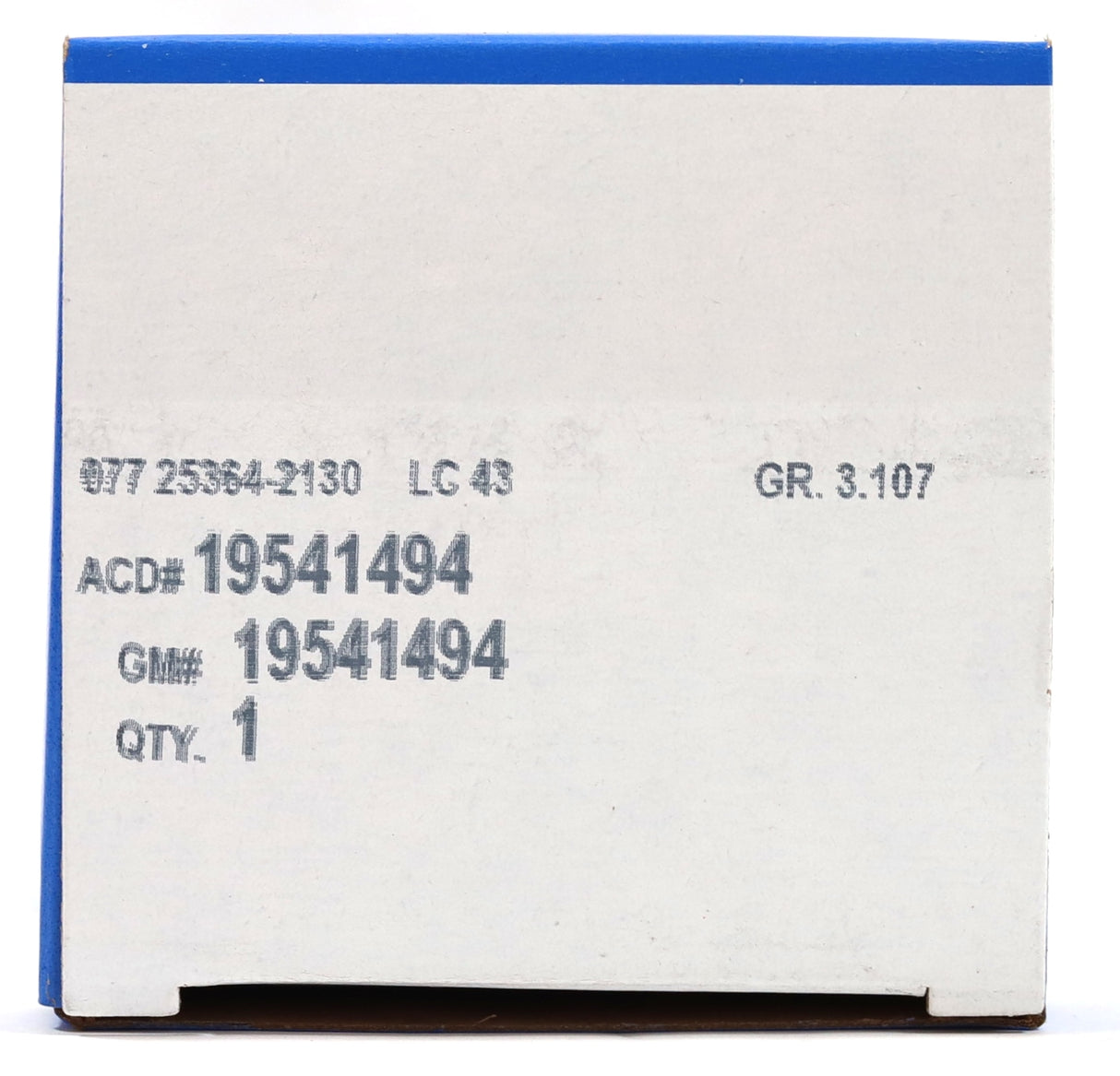Genuine OEM GM 19541494 Water In Fuel WIF Sensor 2012–2016 LML Duramax