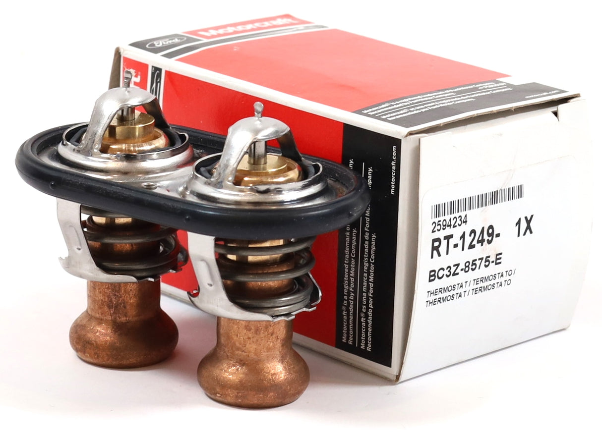 Motorcraft RT-1249 Dual Thermostat 2011-2025 6.7L Powerstroke BC3Z-8575-E