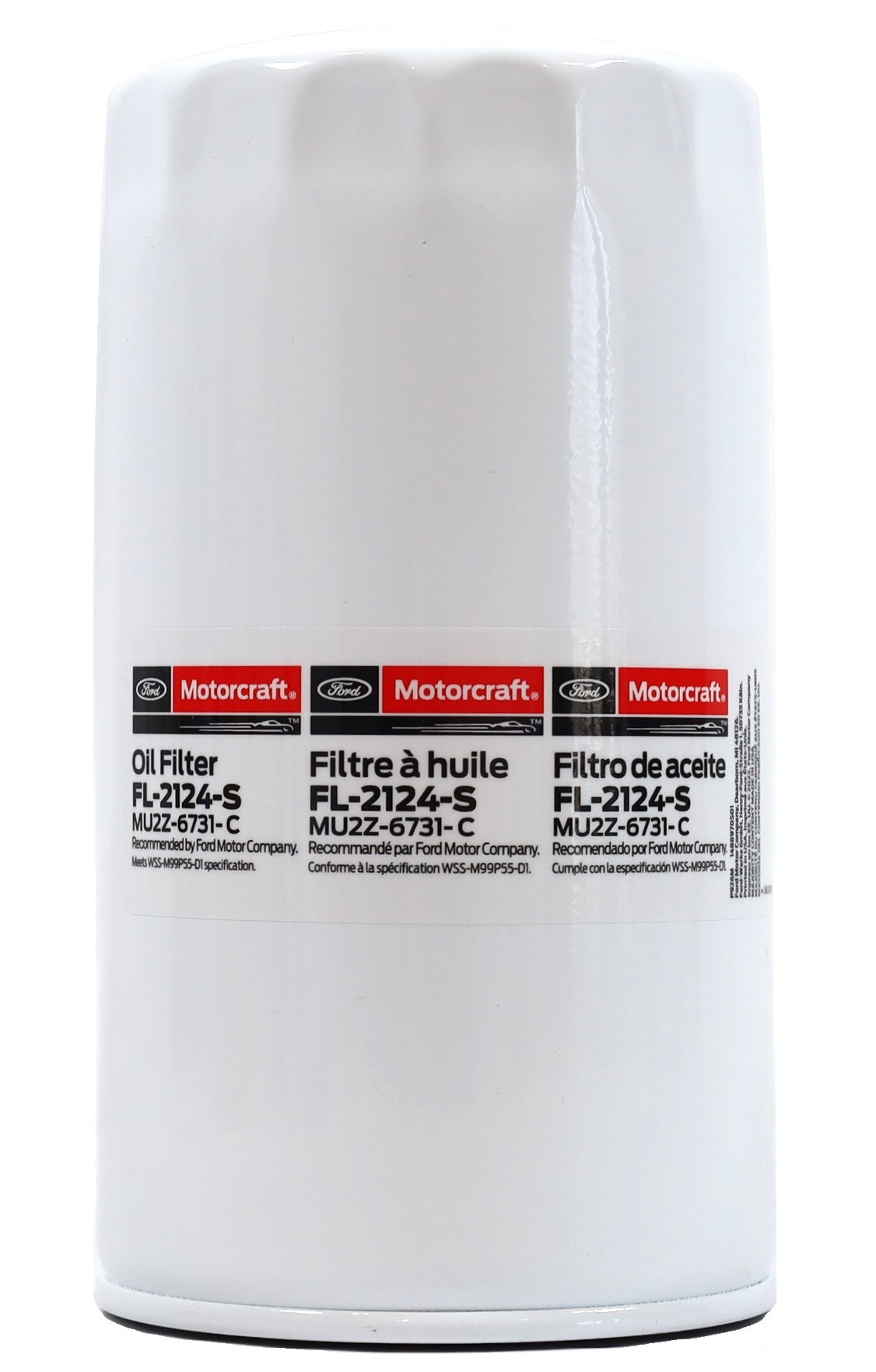 2011-2026 6.7L Ford Powerstroke OEM Motorcraft Oil Filter FL-2124-S / MU2Z-6731-C