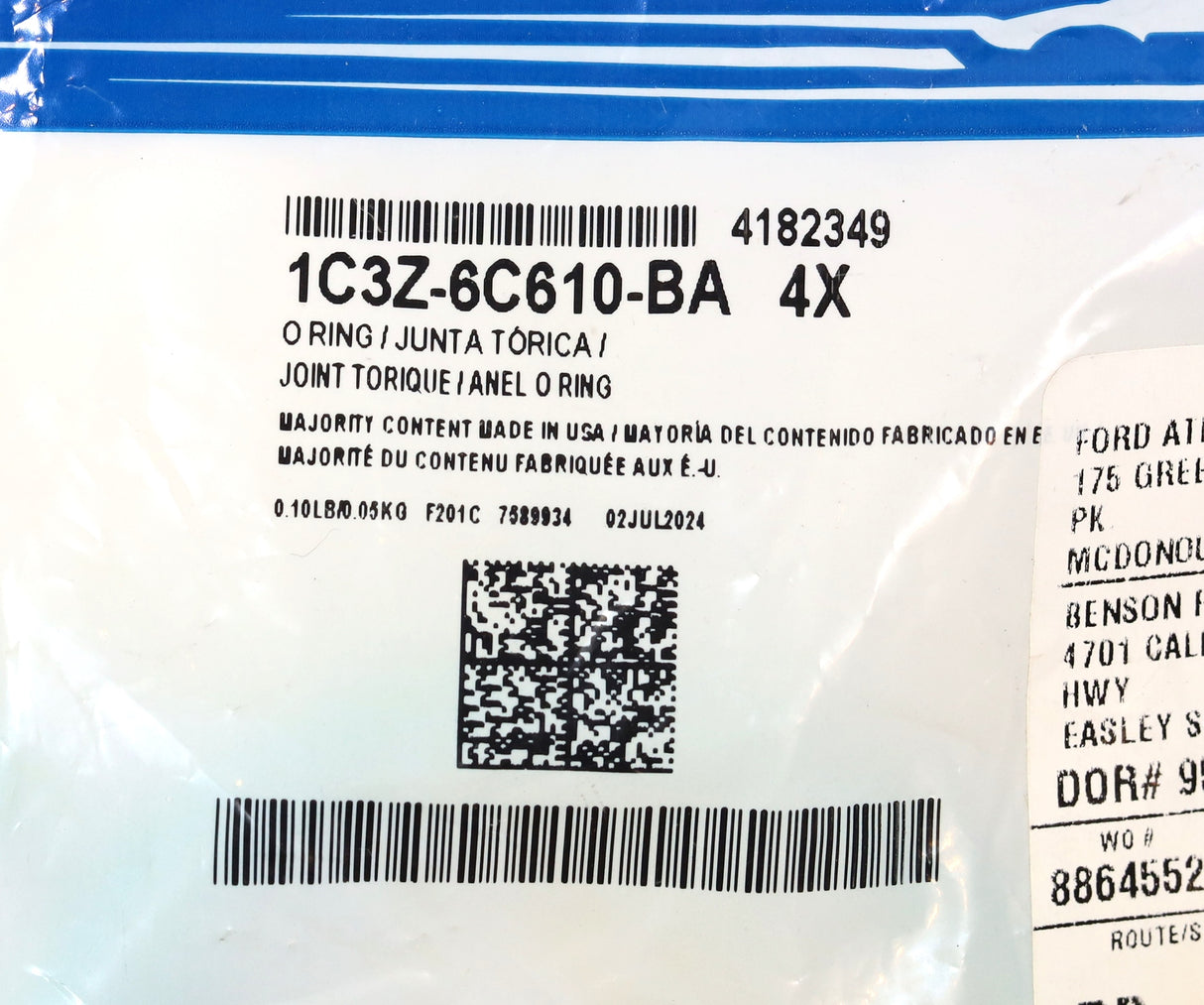 1994-2003 7.3L Powerstroke OEM Ford Engine Oil Cooler & Gasket Seal Kit