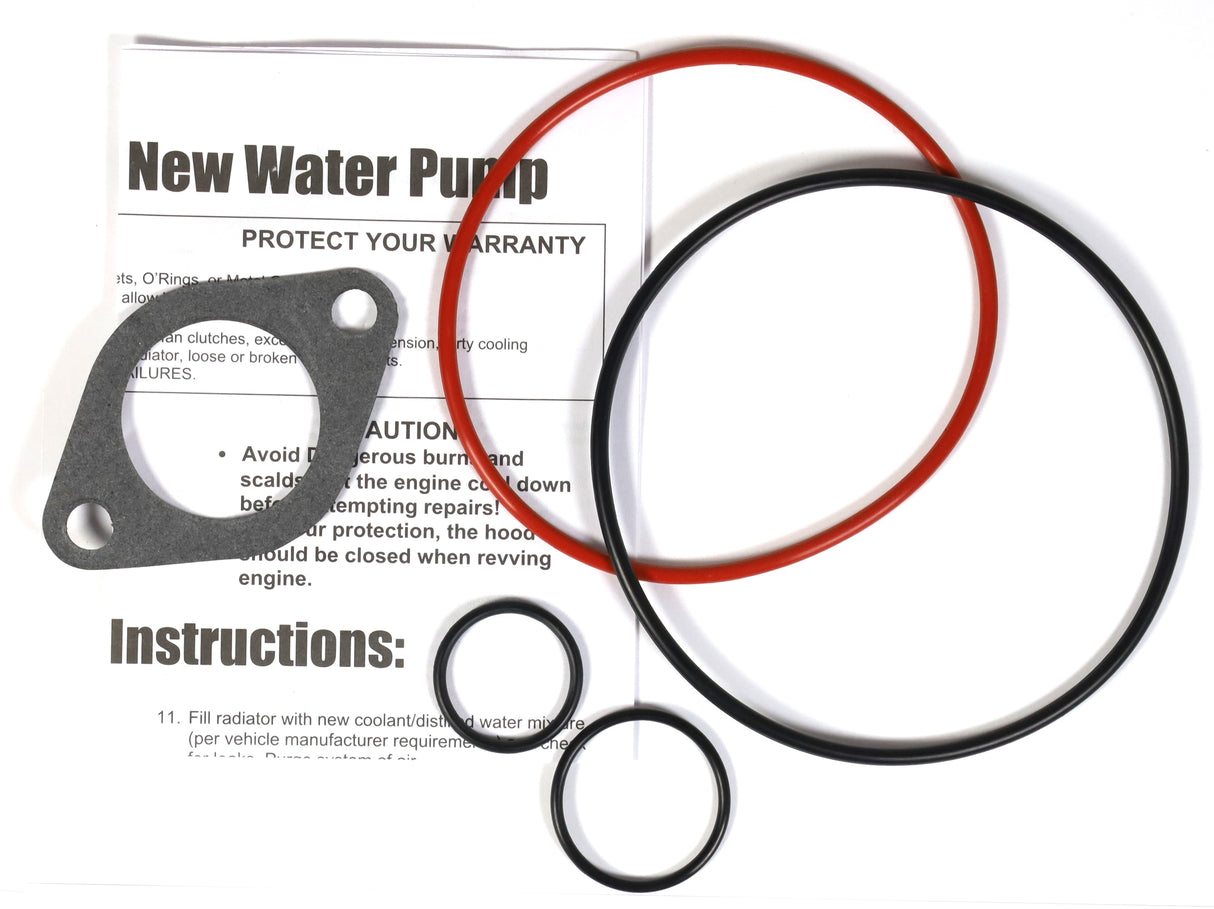 ACDelco 252-838 / GM 19113733 LB7 LLY 2001-2005 Chevy GMC Duramax Water Pump Kit