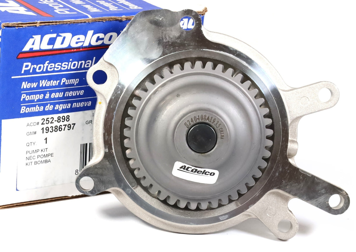 ACDelco 252-898 / GM 10386797 LBZ LMM LML 06-16 Chevy GMC Duramax Water Pump Kit