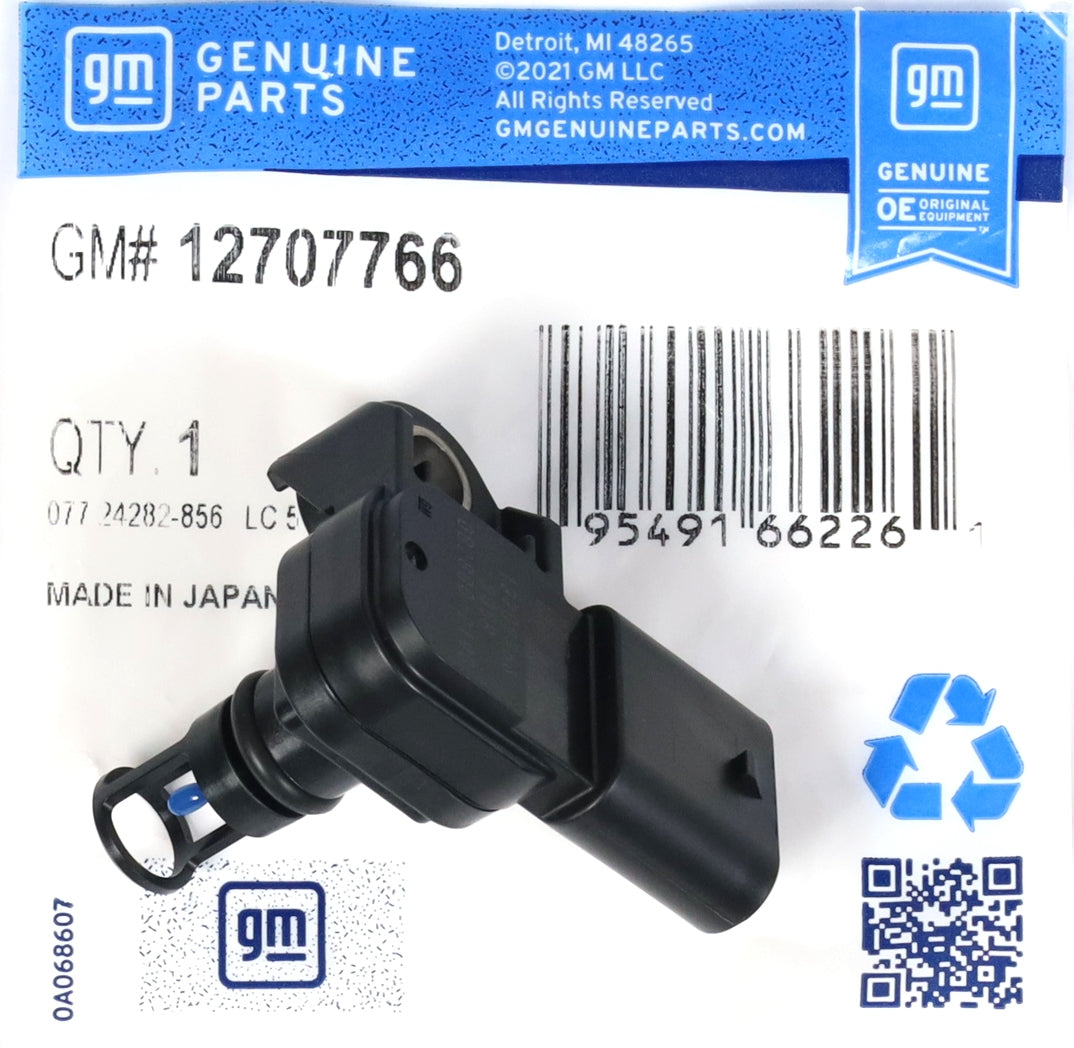 Genuine OEM GM 12707766 Intake Air Temp MAP Sensor 2017-2025 6.6L Duramax L5P