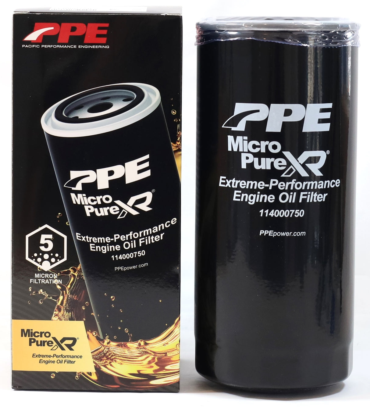 PPE 114000750 Premium High-Efficiency Deep Oil Filter 5 Micron 2020+ L5P Duramax