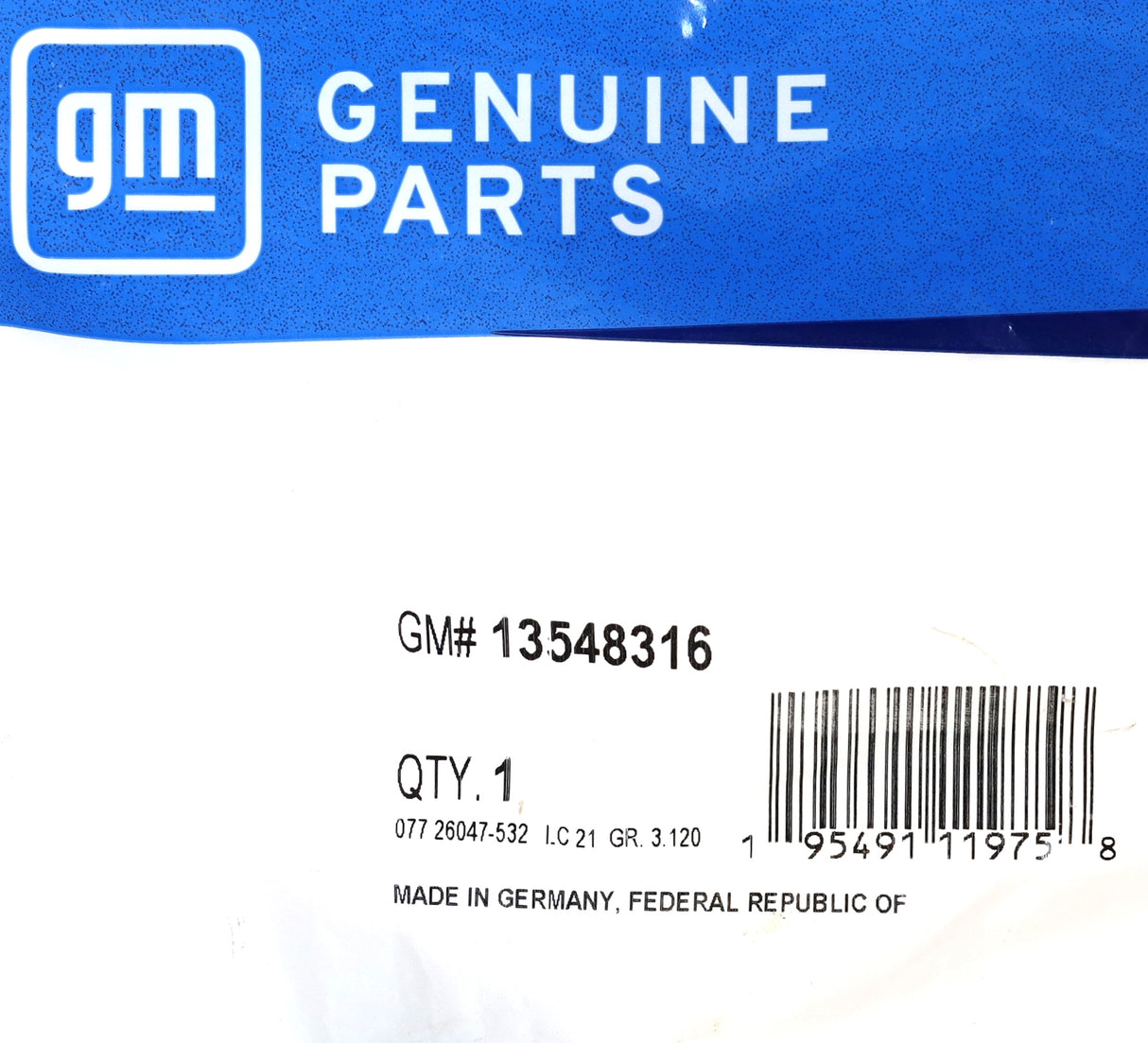Genuine GM 13548316 Diesel Exhaust Fluid DEF Cap 2020-2026 L5P LM2 LZ0 LWN Duramax