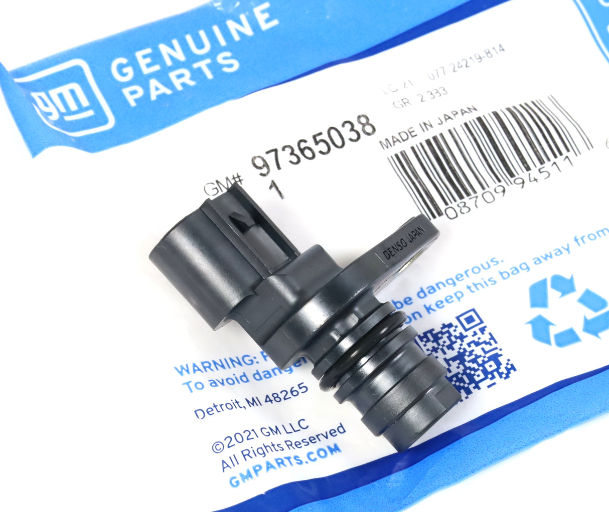 2006-2010 Silverado Sierra Duramax LBZ LMM Camshaft Position Sensor GM 97365038