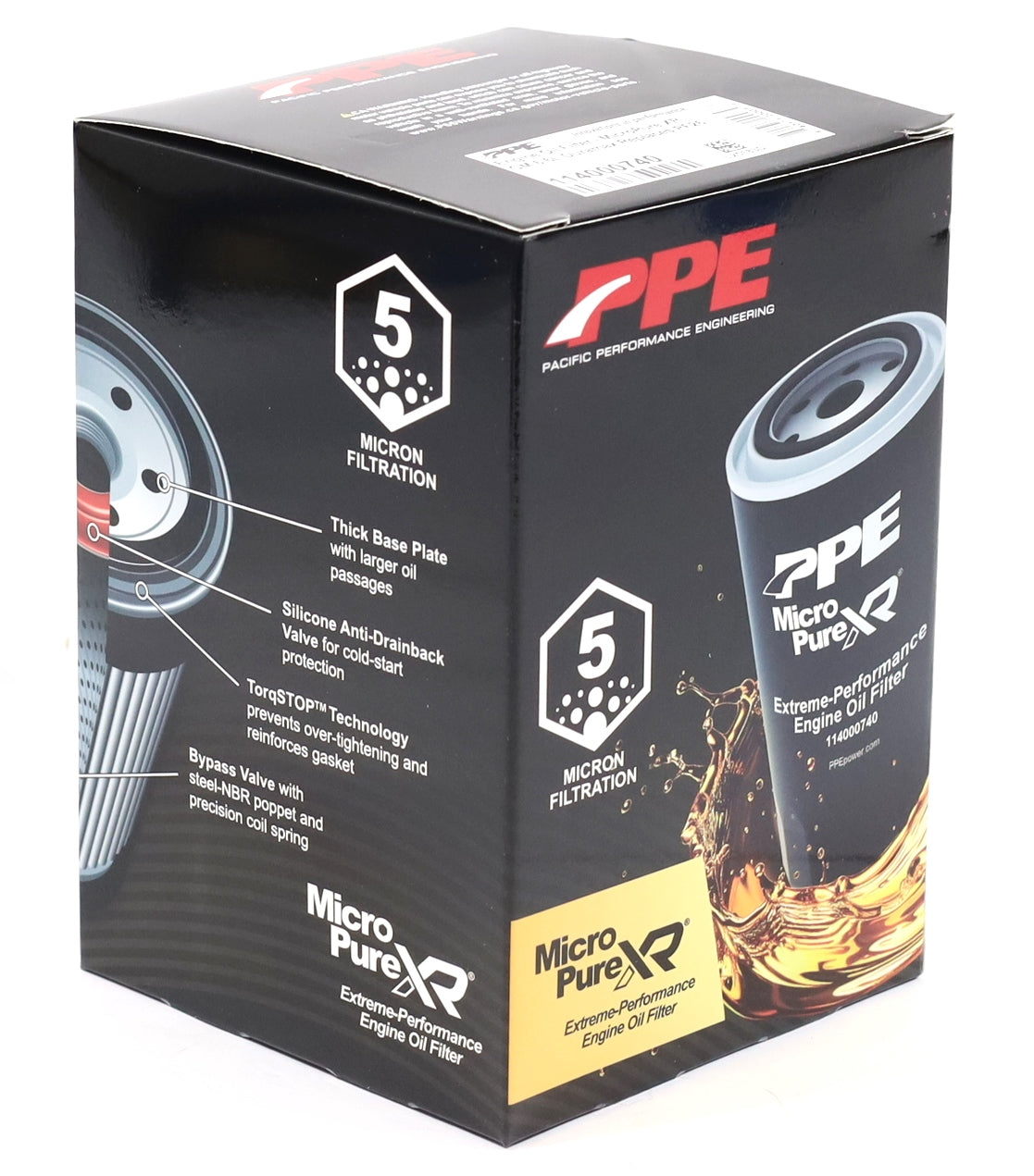 PPE 114000740 Premium High-Efficiency Oil Filter 5 Micron 2020-2026 L5P Duramax