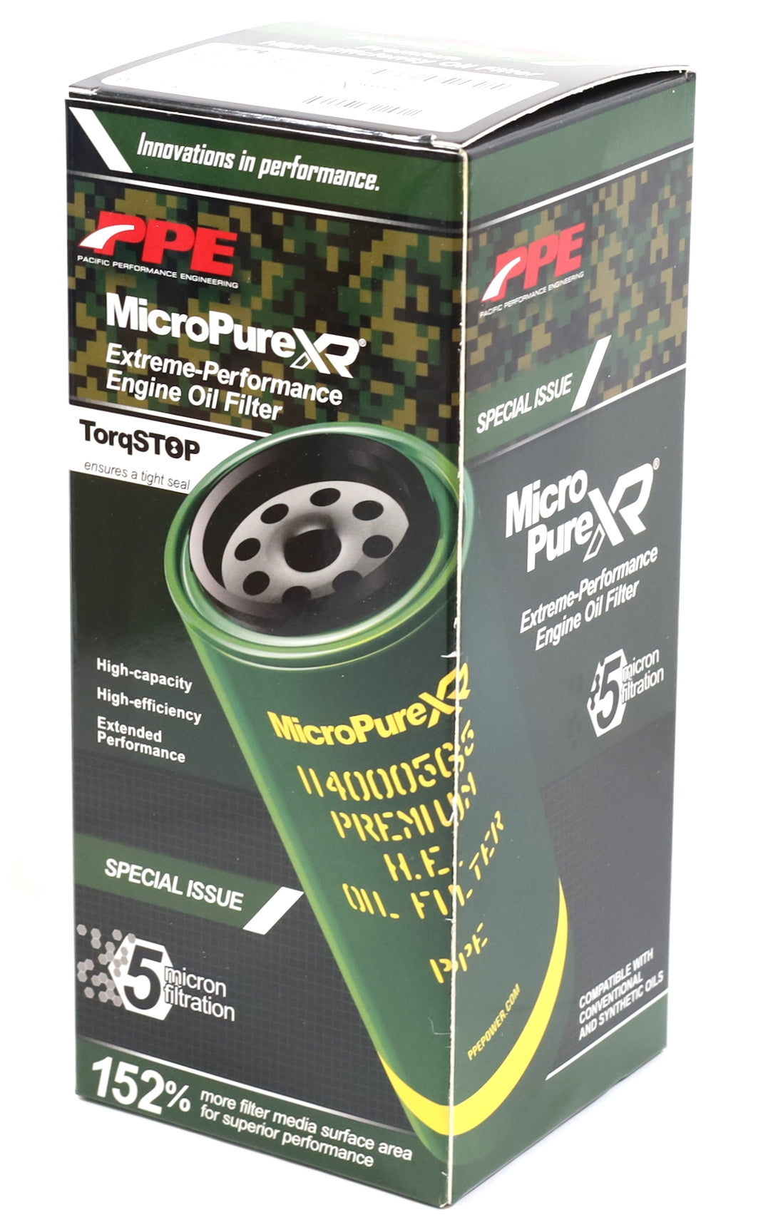 PPE 114000565 Double Deep Ordnance Oil Filter MicroPure 2001-2019 6.6L Duramax