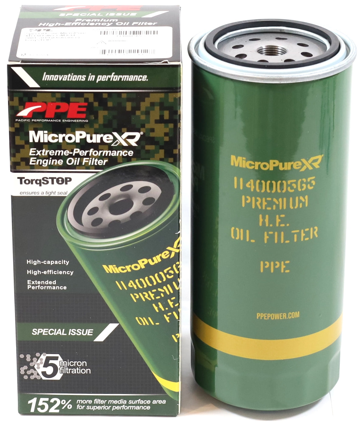 PPE 114000565 Double Deep Ordnance Oil Filter MicroPure 2001-2019 6.6L Duramax