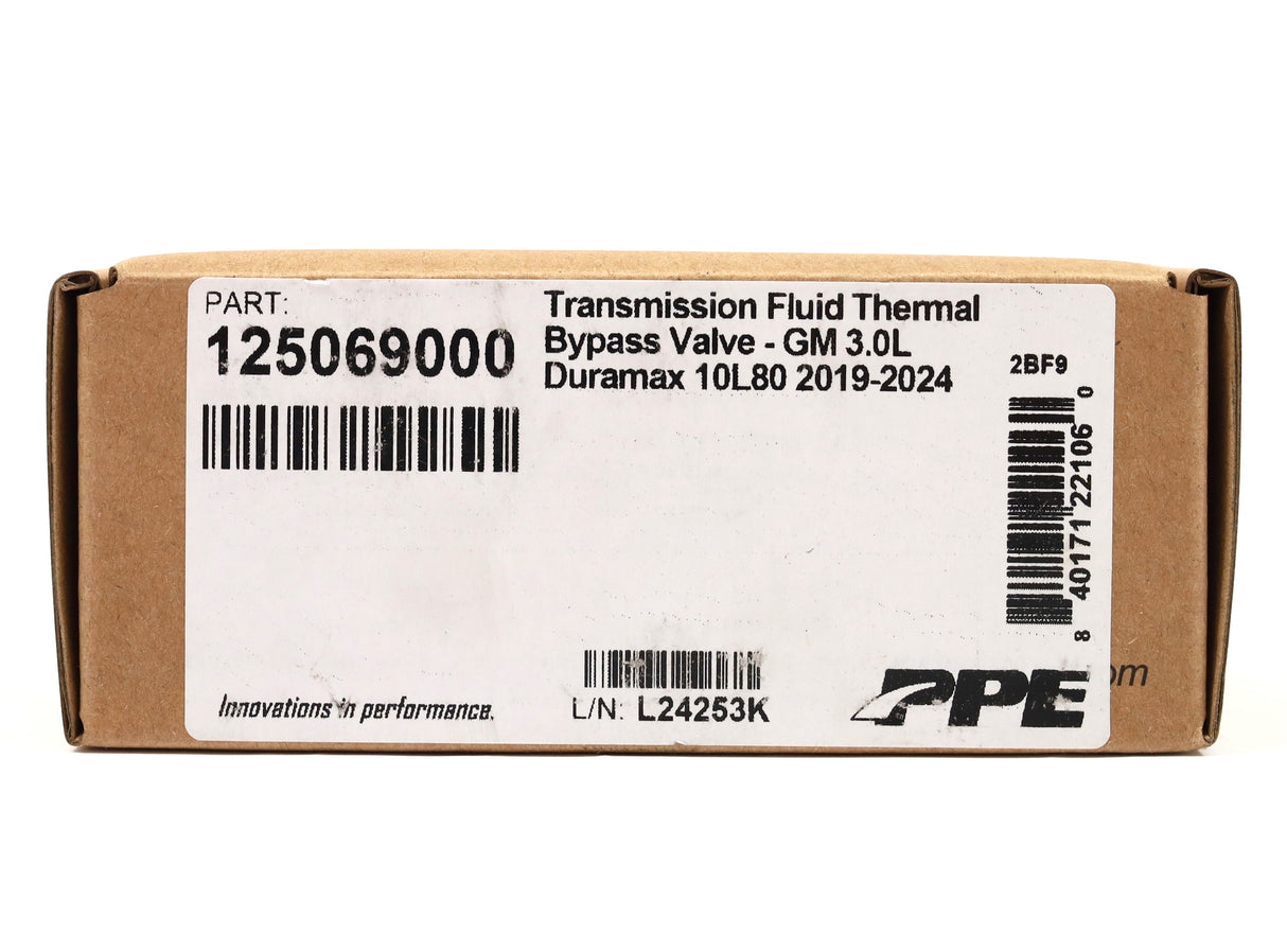 PPE 125069000 10L80 Transmission Fluid Thermal Bypass Valve 2020-2026 3.0L Duramax LM2 LZ0