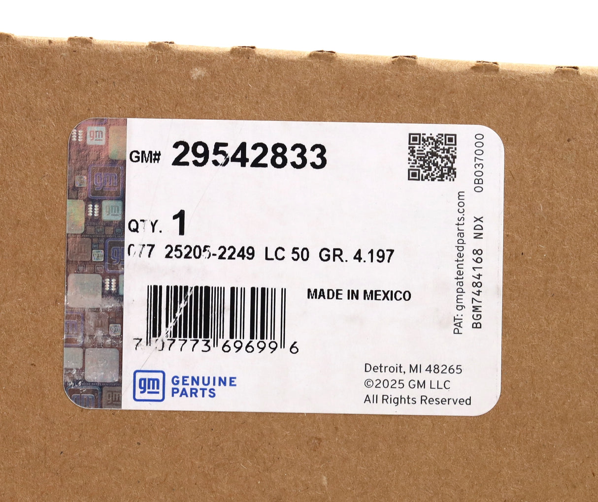 GM 29542833 Allison 1000 Standard Sump Internal Filter 2006-2019 LBZ LMM LML L5P