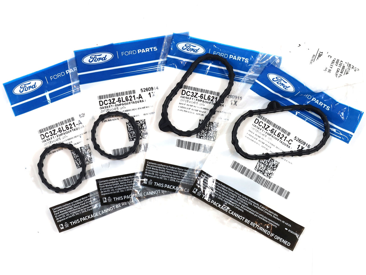 Genuine Ford Engine Oil Cooler Gasket Set 2011-2019 6.7L Powerstroke Diesel