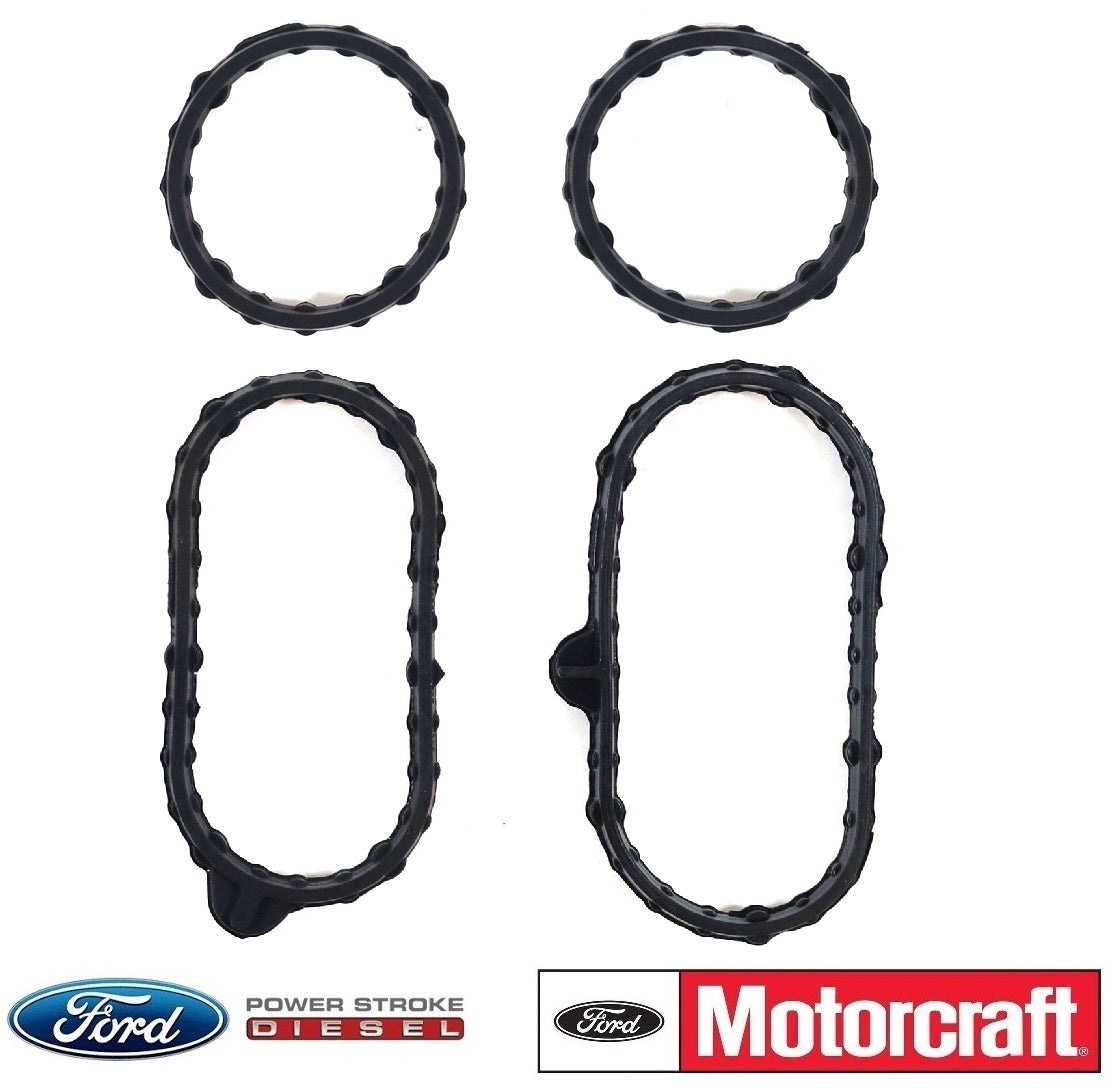 Genuine Ford Engine Oil Cooler Gasket Set 2011-2019 6.7L Powerstroke Diesel