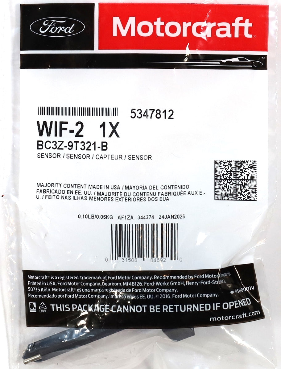 Motorcraft WIF-2 / BC3Z-9T321-B HFCM Water in Fuel WIF Sensor 11-16 6.7L Powerstroke