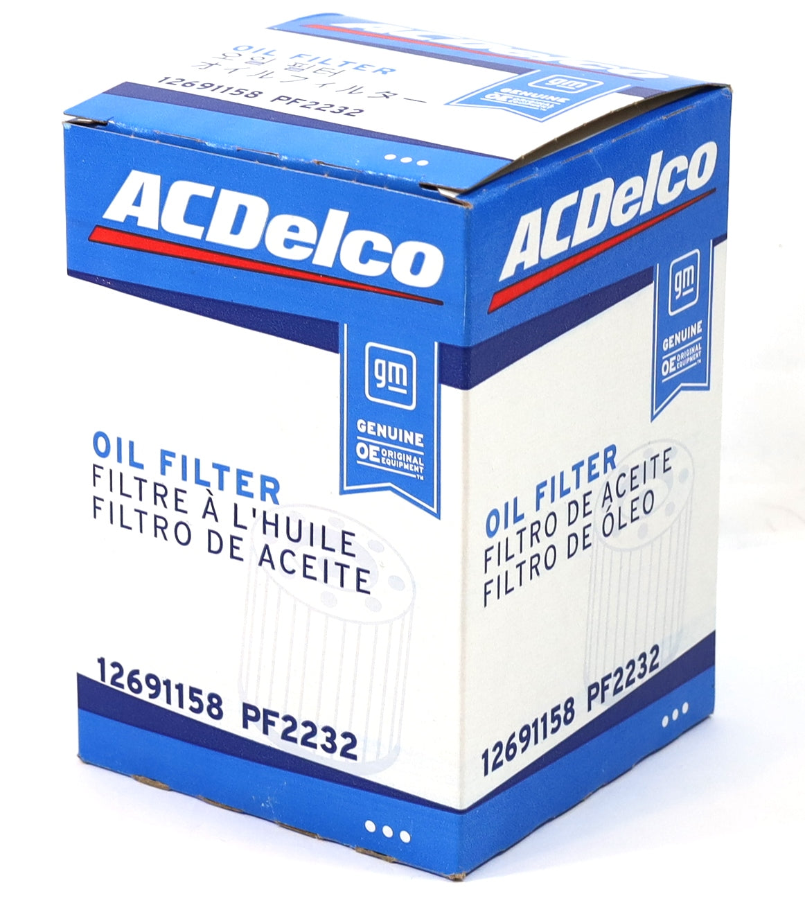 ACDelco PF2232 Oil Filter 01–19 Duramax LB7 LLY LBZ LMM LML L5P Silverado Sierra