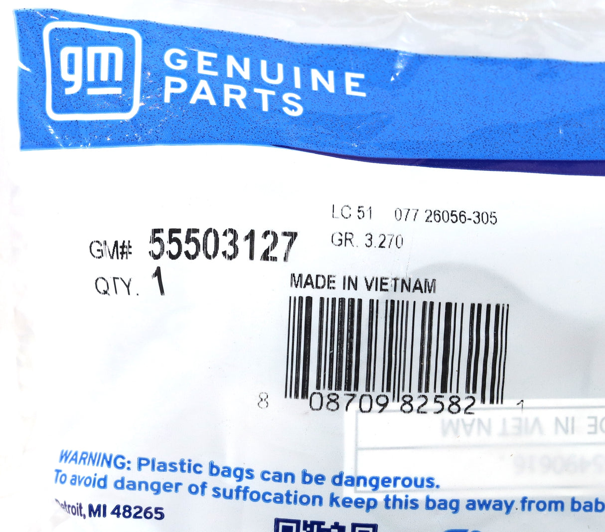 Genuine GM 55503127 Intake Manifold Gaskets Set of 6 LM2 LZ0 3.0L Duramax