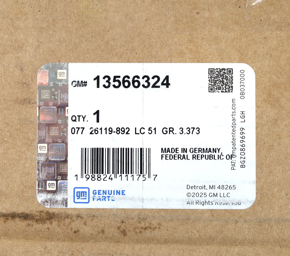 Genuine OEM GM 13566324 Intercooler Coolant Pump 2020-2026 3.0L LM2 LZ0 Duramax