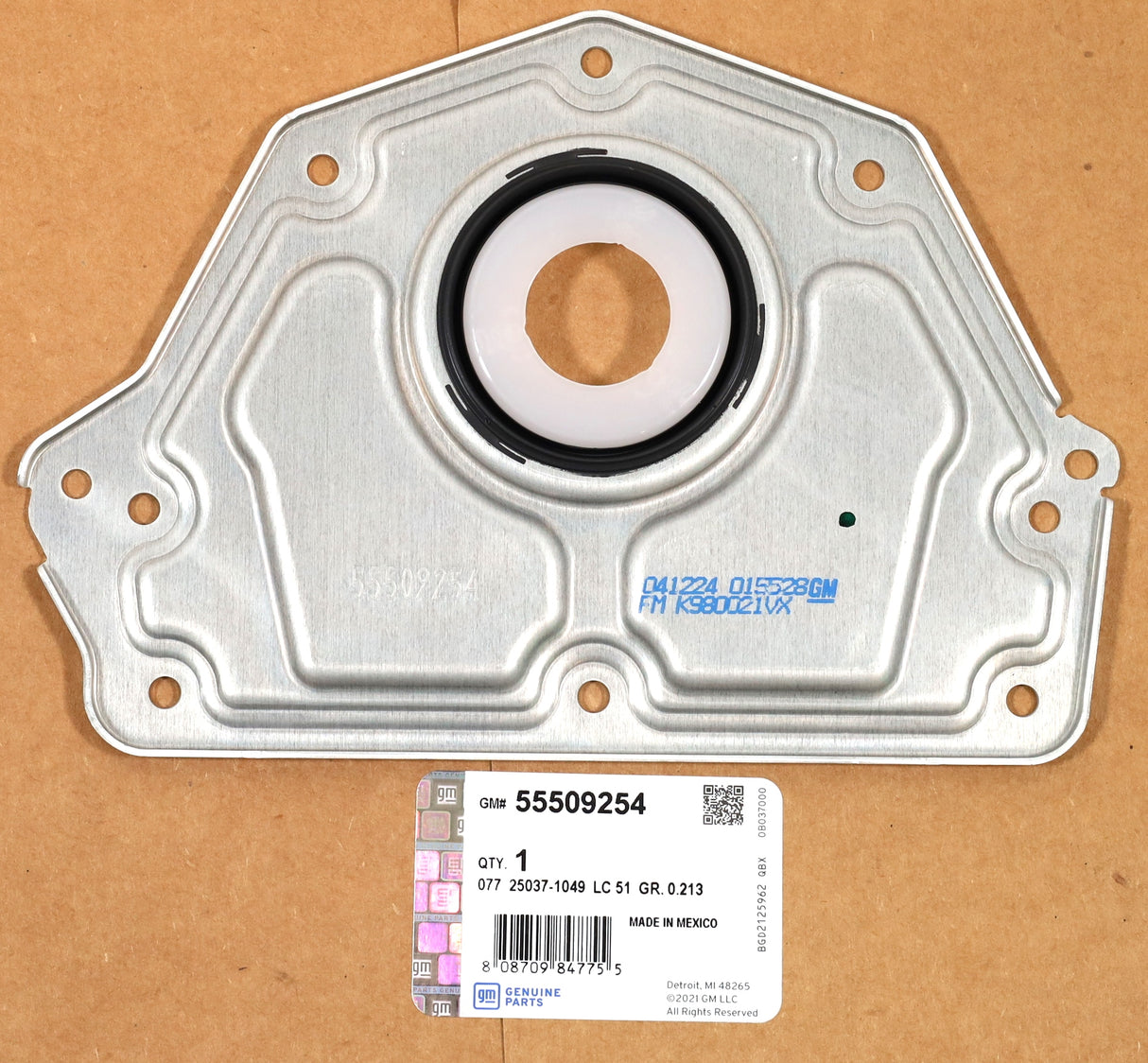 Genuine GM 55509254 Front Crankshaft Oil Seal 2020-2026 3.0L LM2 LZ0 Duramax
