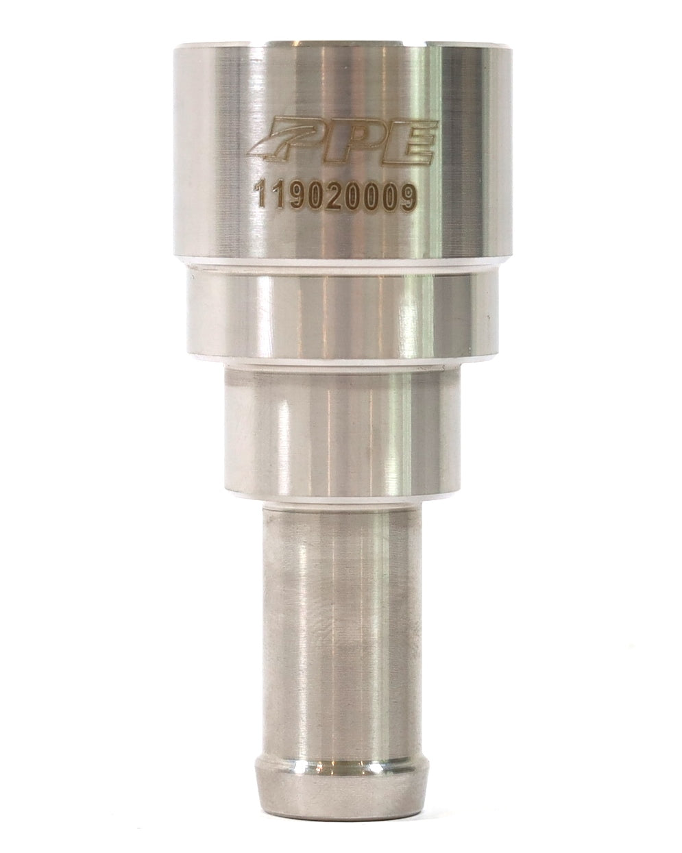 PPE 119020009 Stainless Heater Hose Connector 2001-2026 Duramax