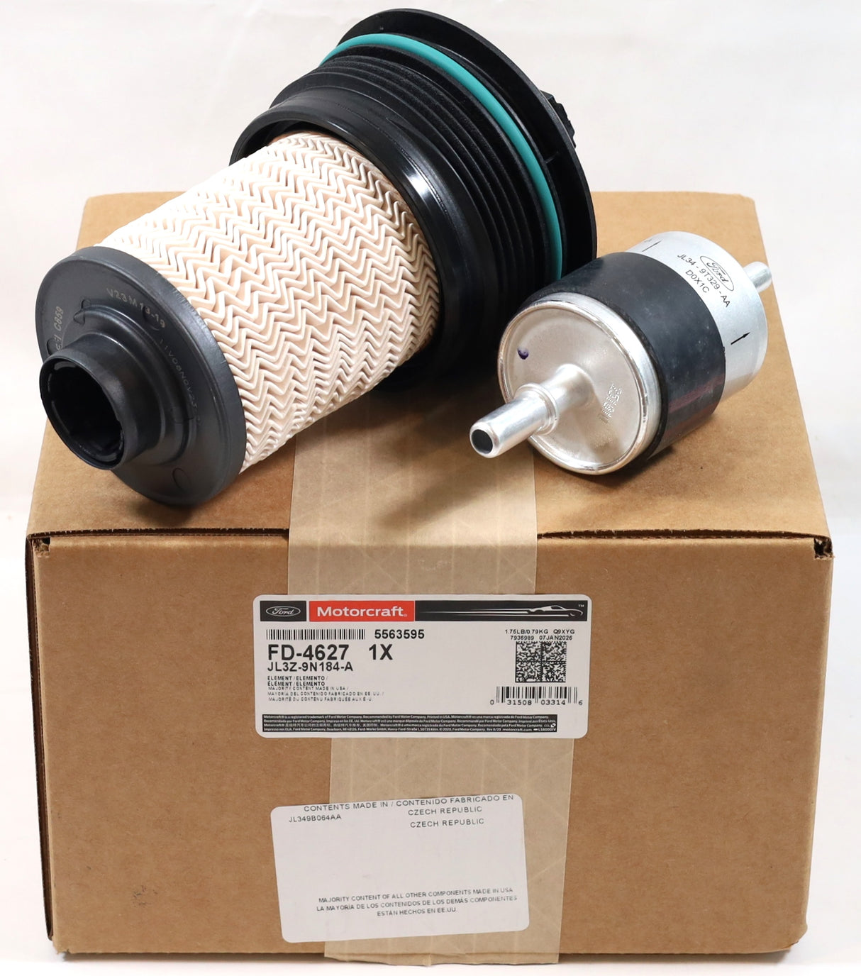 Motorcraft FD-4627 Fuel Filter Service Kit 2018-2021 Ford F-150 3.0L Powerstroke