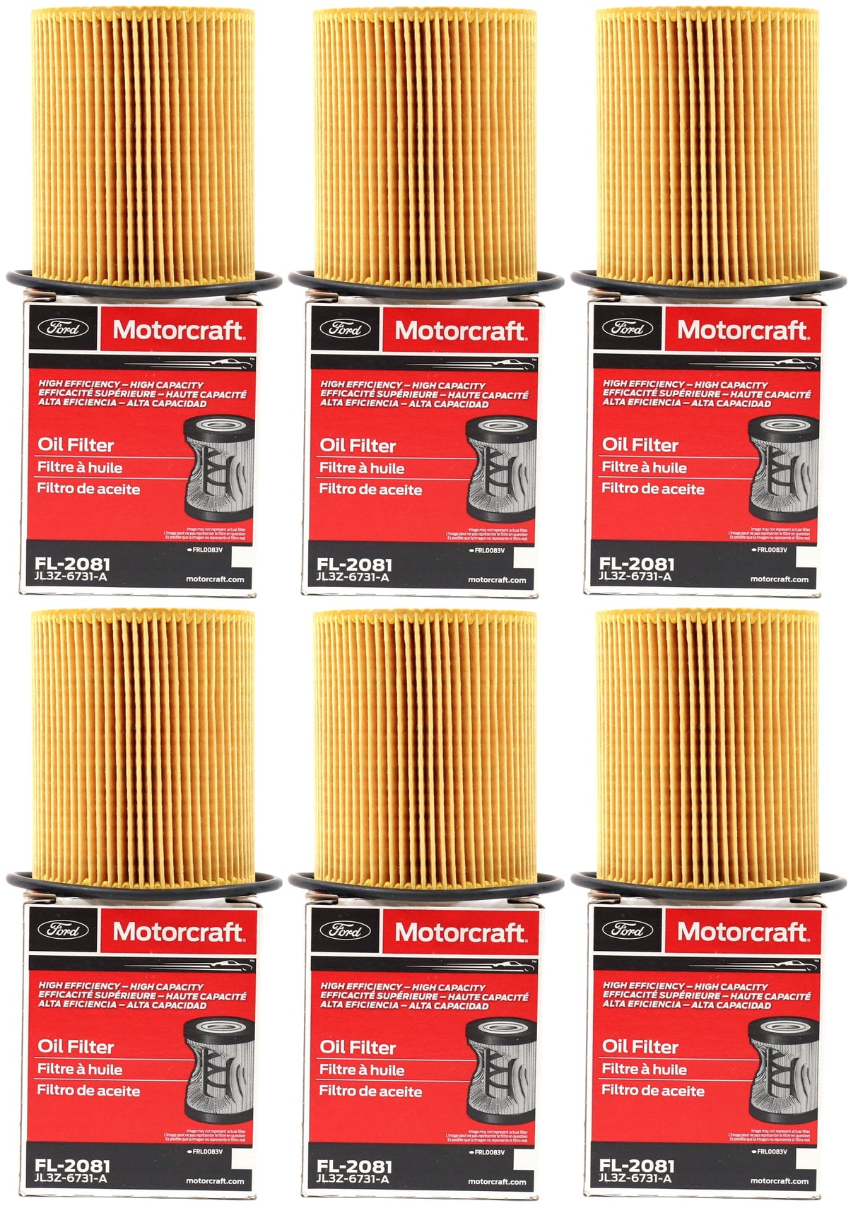 Ford Motorcraft FL-2081 Engine Oil Filter 2018-2021 F-150 3.0L Powerstroke