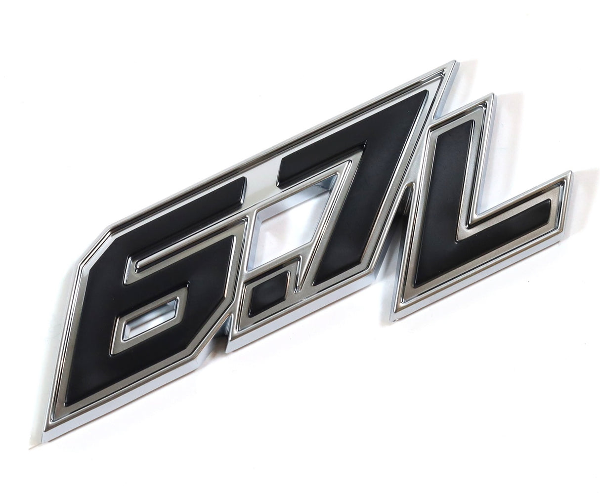 Genuine Ford HC3Z-9942528-C 6.7L Powerstroke Door Emblem Badge 2017-2021 OEM