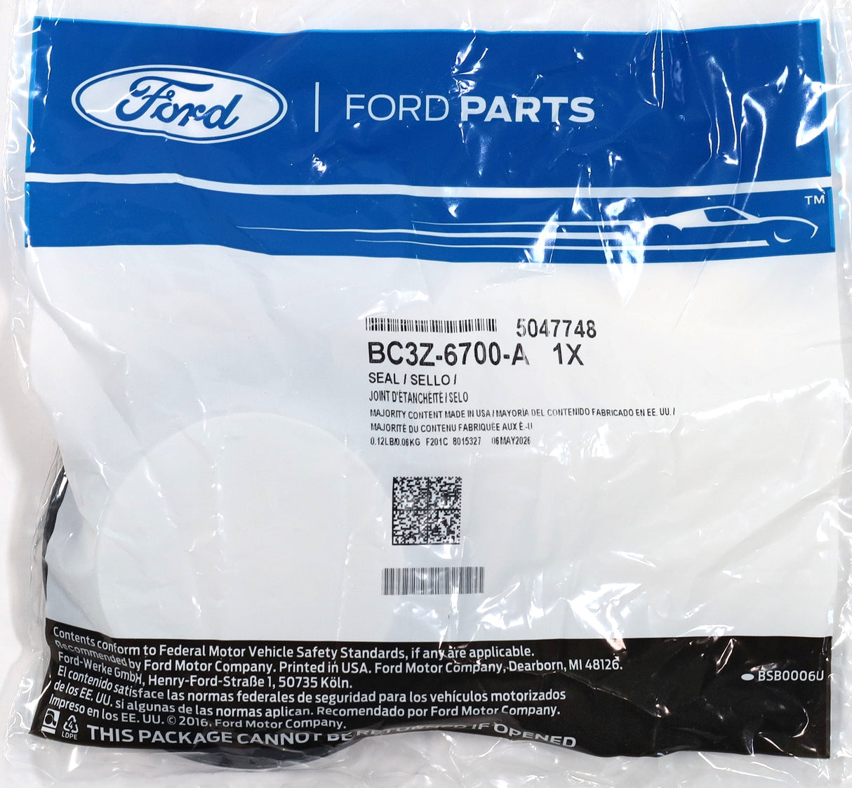 Genuine Ford BC3Z-6700-A Front Crankshaft Seal 2011-2019 6.7L Powerstroke Diesel