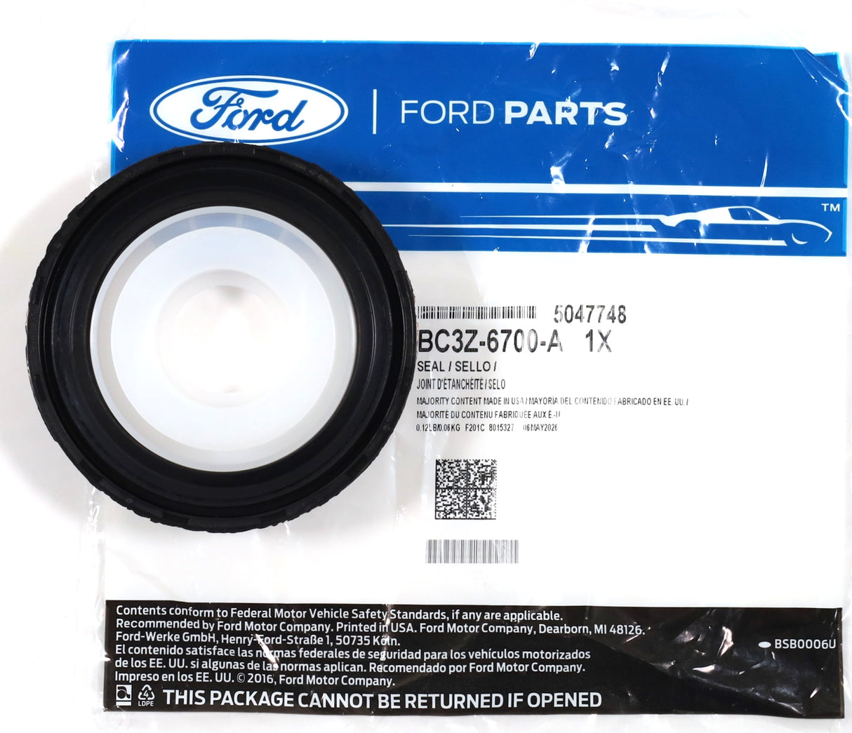 Genuine Ford BC3Z-6700-A Front Crankshaft Seal 2011-2019 6.7L Powerstroke Diesel