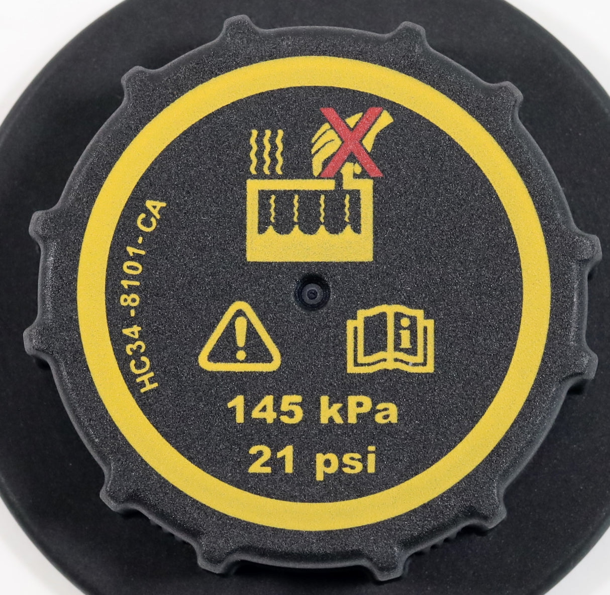 Motorcraft RS-533 Coolant Tank Degas Bottle Cap 2015-2019 6.7L Powerstroke