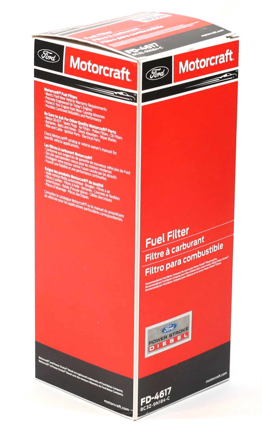 Motorcraft FD-4617 Fuel Filter Kit 2008-2010 6.4L Powerstroke 8C3Z-9N184-C