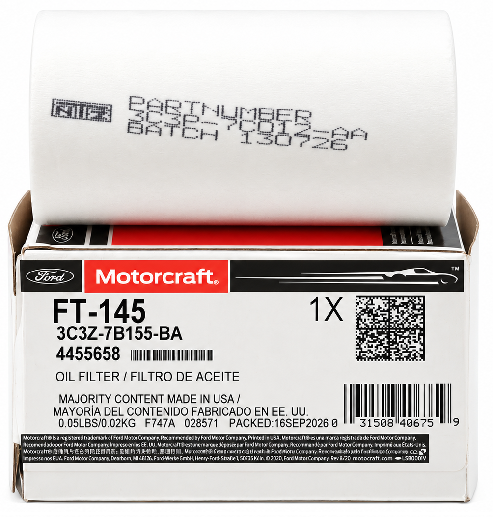 Motorcraft FT-145 External 5R110 Filter 2003-2007 6.0L Powerstroke 3C3Z-7B155-BA