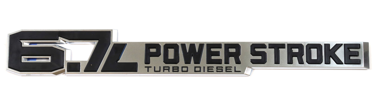 Genuine Ford PC3Z-9942528-B Door Emblem 2023-2026 6.7L Powerstroke Turbo Diesel