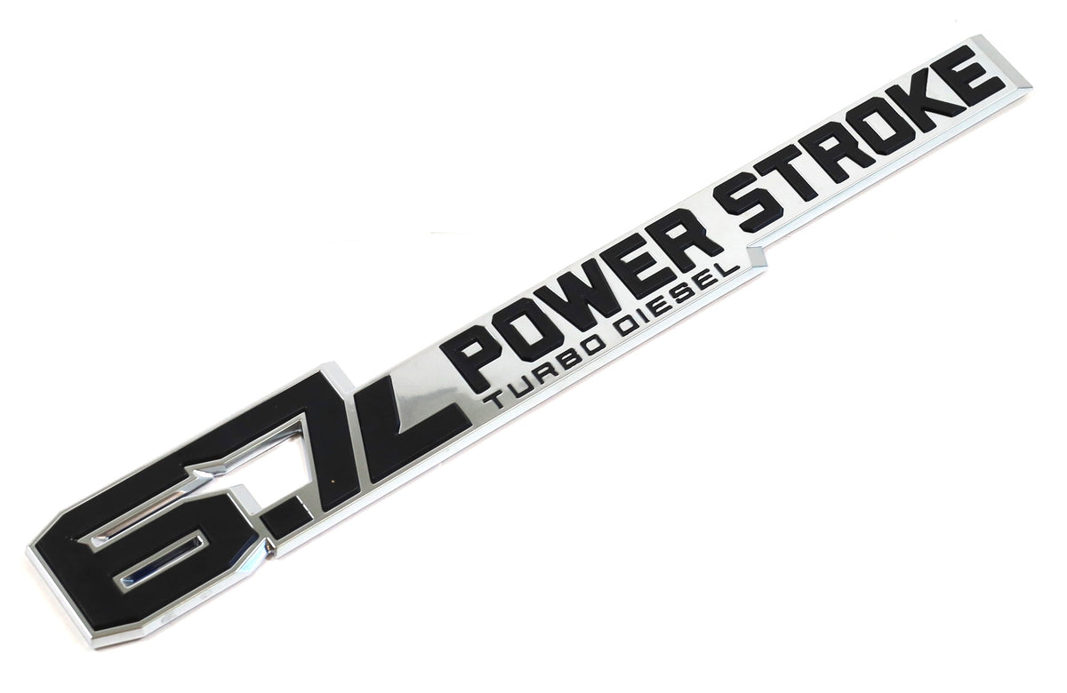 Genuine Ford PC3Z-9942528-B Door Emblem 2023-2026 6.7L Powerstroke Turbo Diesel
