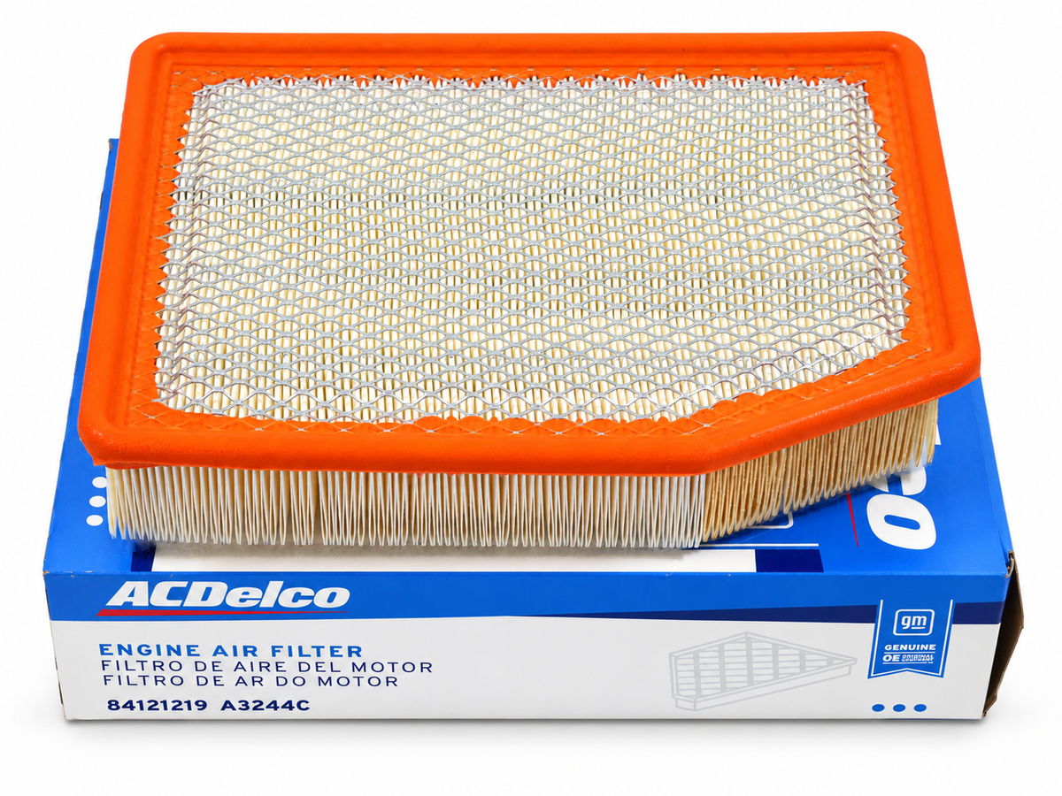 ACDelco A3244C Factory Engine Air Filter 2020-2026 3.0L Duramax LM2 LZ0 84121219