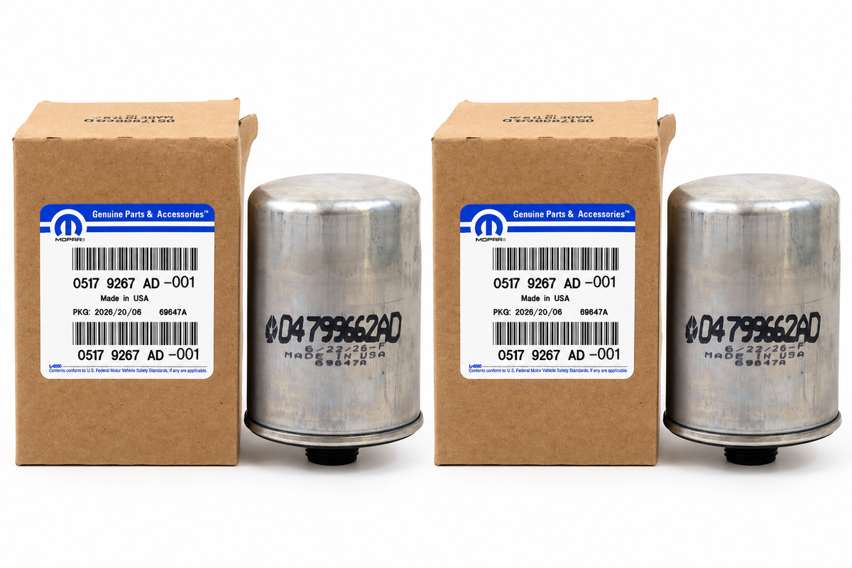 Mopar 05179267AD 68RFE Spin-On Transmission Filter 2007.5-2024 6.7L Cummins