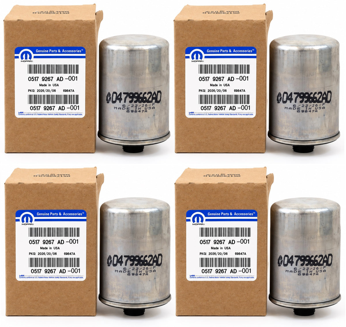 Mopar 05179267AD 68RFE Spin-On Transmission Filter 2007.5-2024 6.7L Cummins