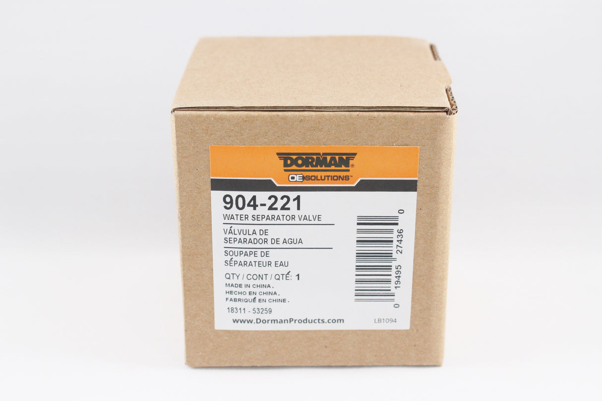 Dorman 904-221 Fuel Bowl Water Separator Drain Valve 94-98 7.3L Powerstroke