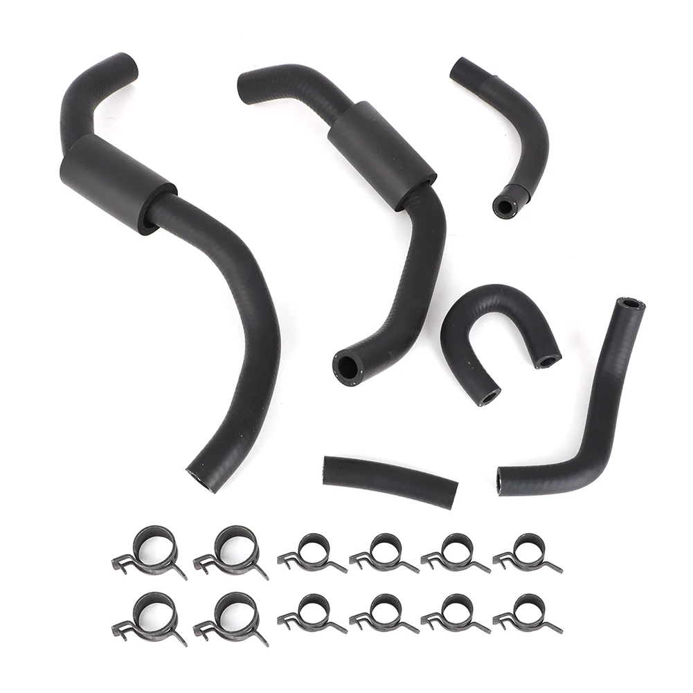 2006-2010 Duramax LBZ LMM Aftermarket Low Pressure Fuel Line Hose Kit w/ Clamps