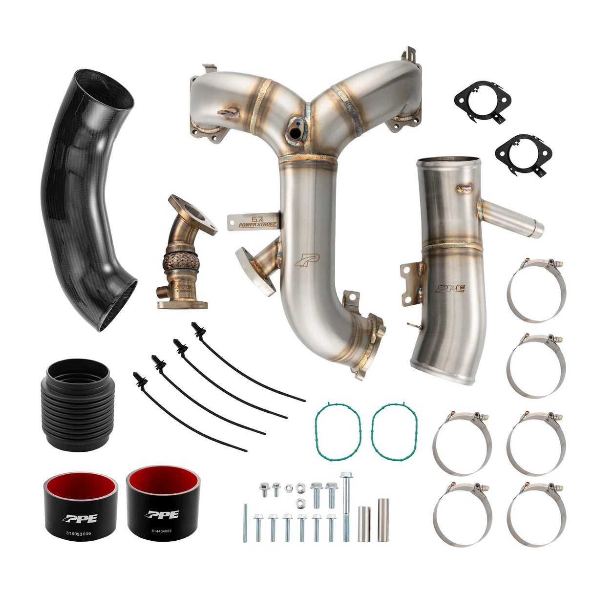 PPE Zilla Intake Manifold and Turbo Inlet Kit 2017-2019 Ford 6.7L Power Stroke