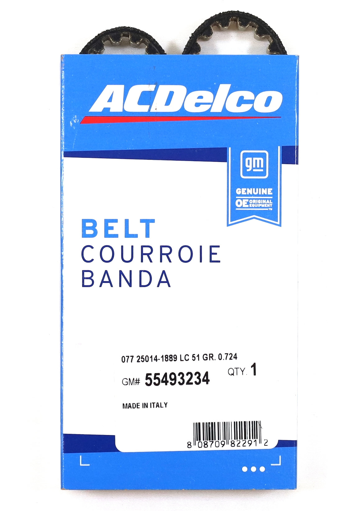 2020-2025 LM2 LZ0 3.0L Duramax Diesel Oil Pump Belt Genuine GM ACDelco 55493234