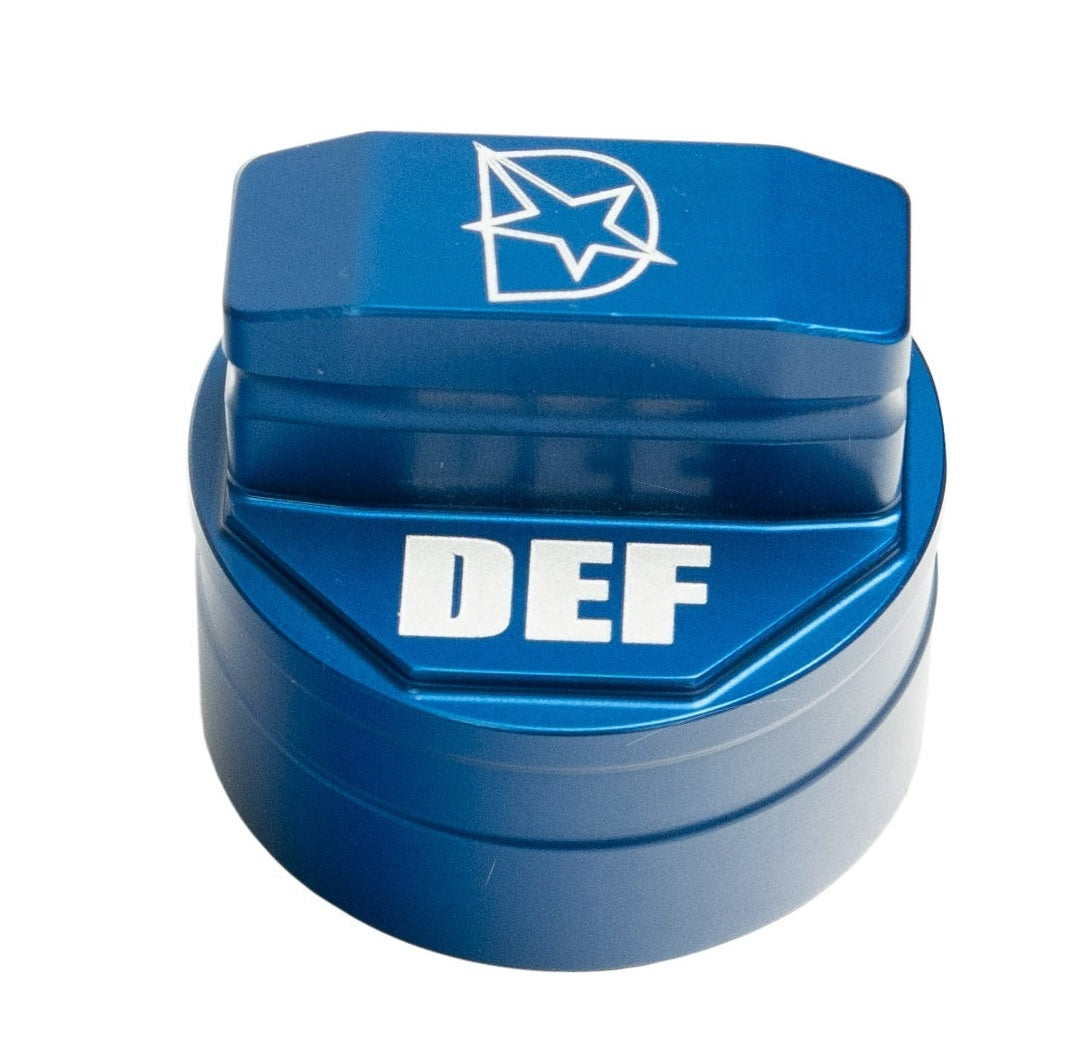 DmaxStore Billet Aluminum Fuel & DEF Cap Bundle Kit 2020–2026 L5P Duramax Diesel