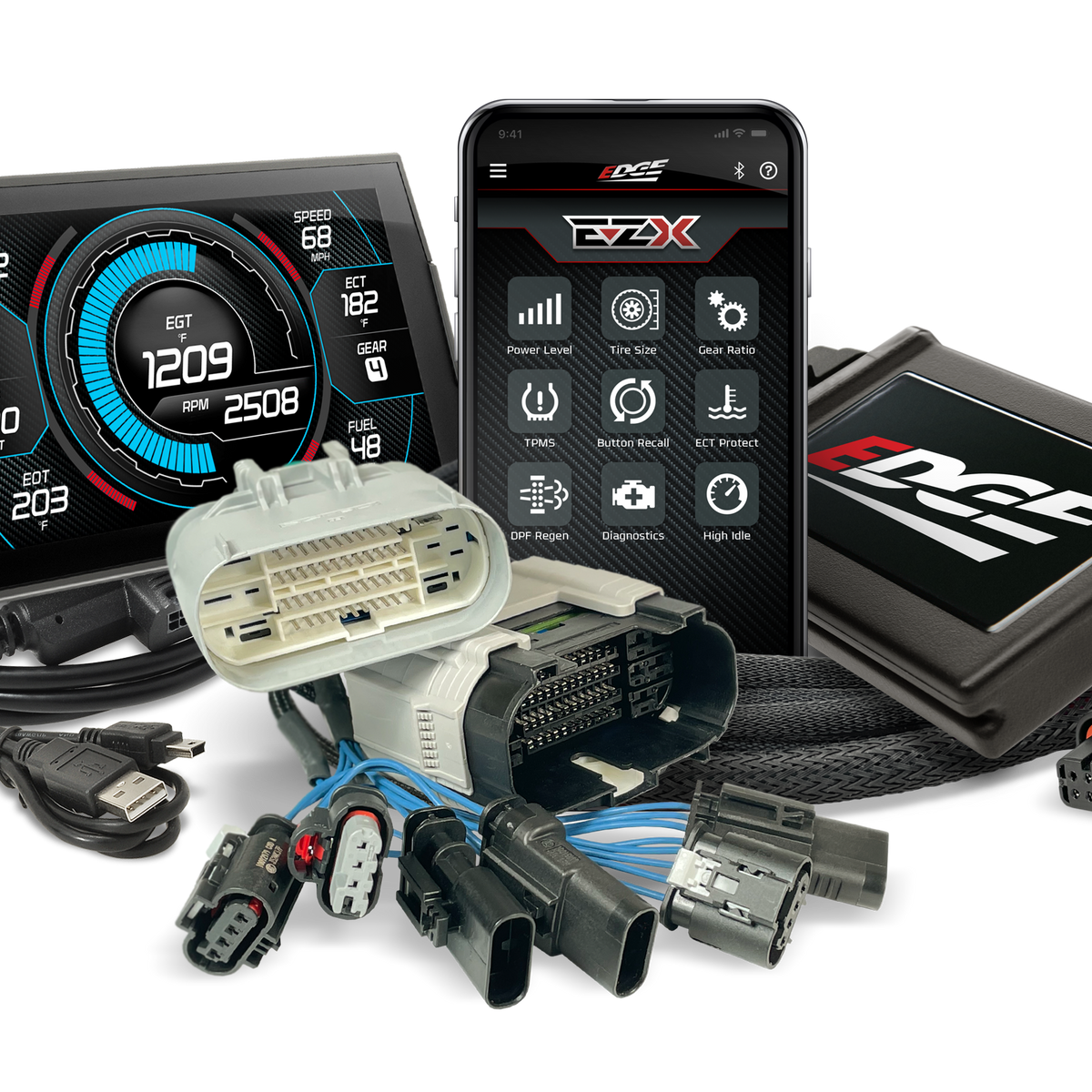 Edge EZX Module + Insight CTS3 Kit 2022.5–2025 Silverado Sierra