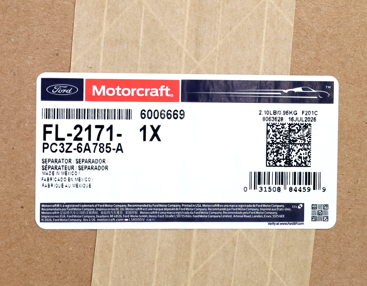 Ford Motorcraft FL-2171 Updated CCV Crankcase Filter 2011-2026 6.7L Powerstroke
