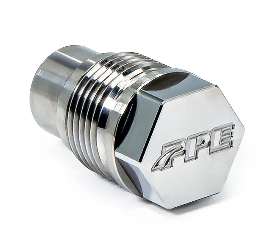 PPE 113073000 Race Fuel Rail Plug 04.5-10 LLY LBZ LMM Duramax & 07.5-18 6.7L Cummins