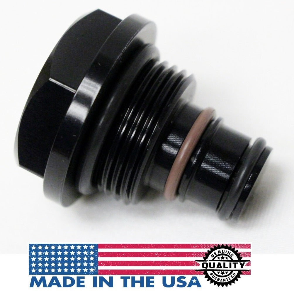 2004-2007 Dodge Ram Cummins HE351CW Turbo Solenoid Replacement Plug Billet BLACK