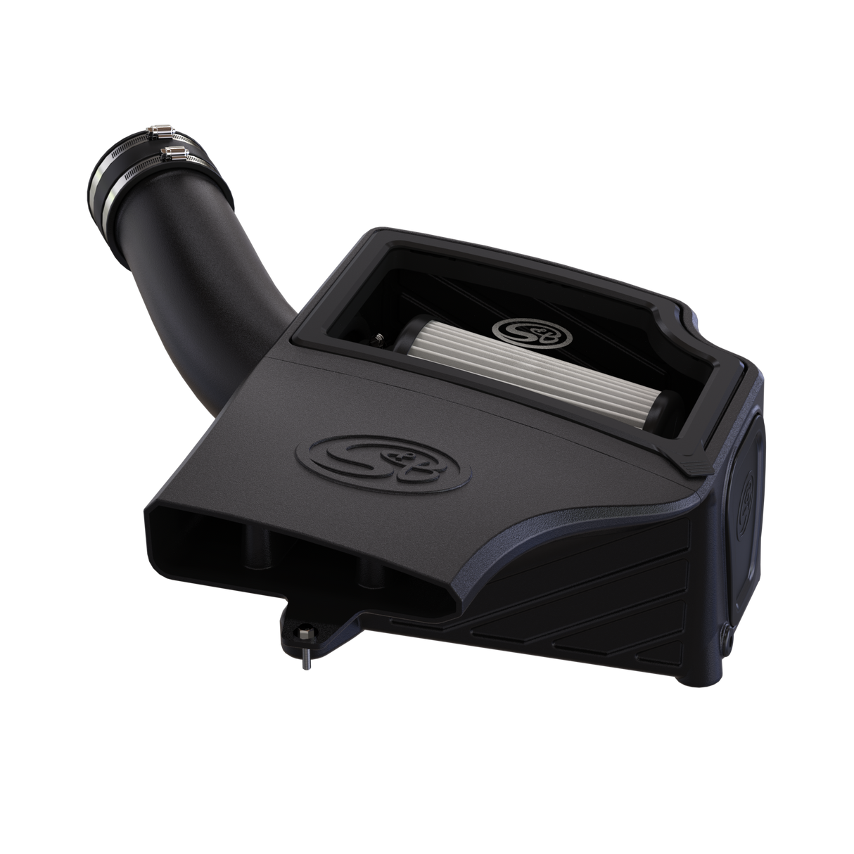 S&B 75-5131-1D Cold Air Intake for 1994-1997 OBS Ford Powerstroke 7.3L (Dry Filter)