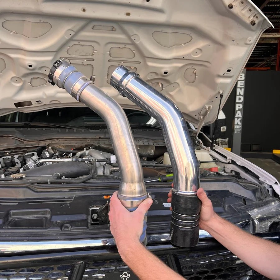 S&B 83-2004 Hot Side Intercooler Pipe for 2016–2026 Ford 6.7L Powerstroke