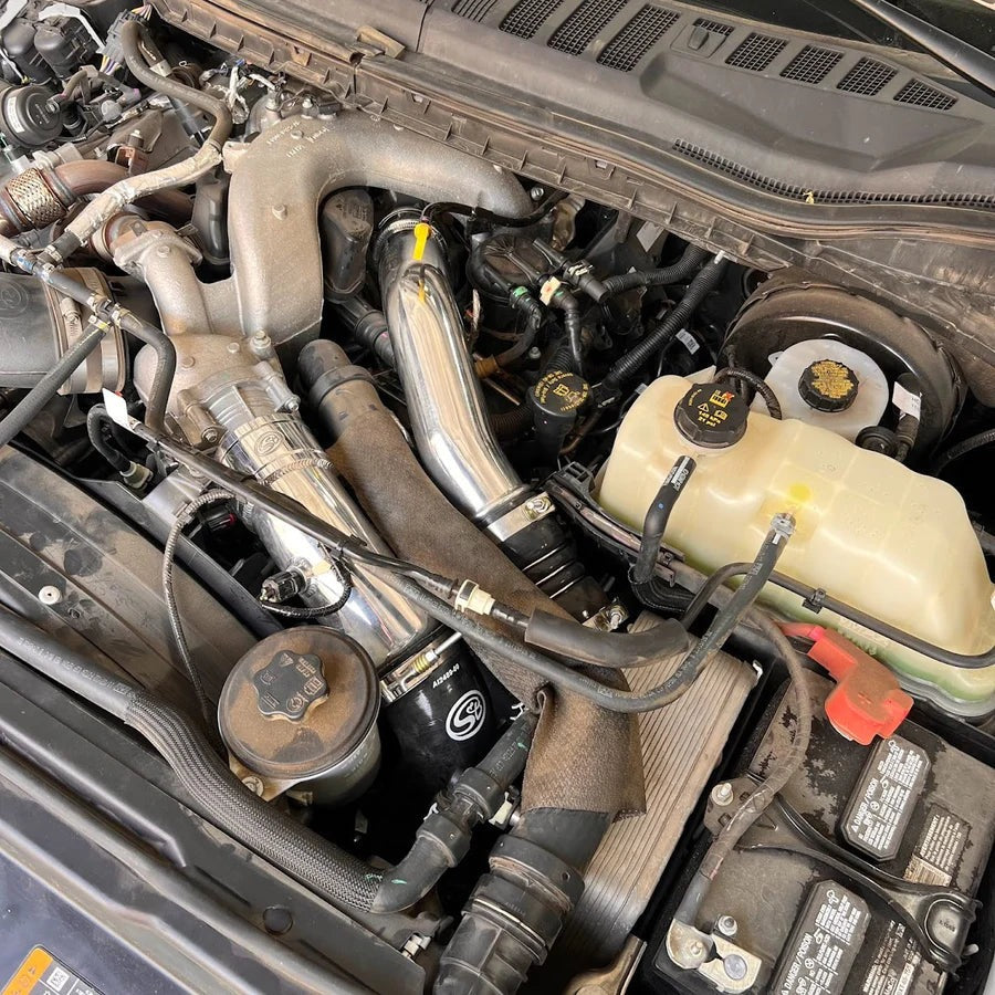 S&B 83-2004 Hot Side Intercooler Pipe for 2016–2026 Ford 6.7L Powerstroke