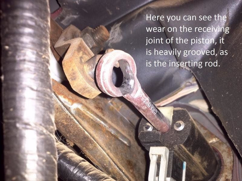 1987-2010 Ford F150 F250 F350 5-Speed Clutch Rod PERMANENT FIX REPAIR Heim Joint Mod