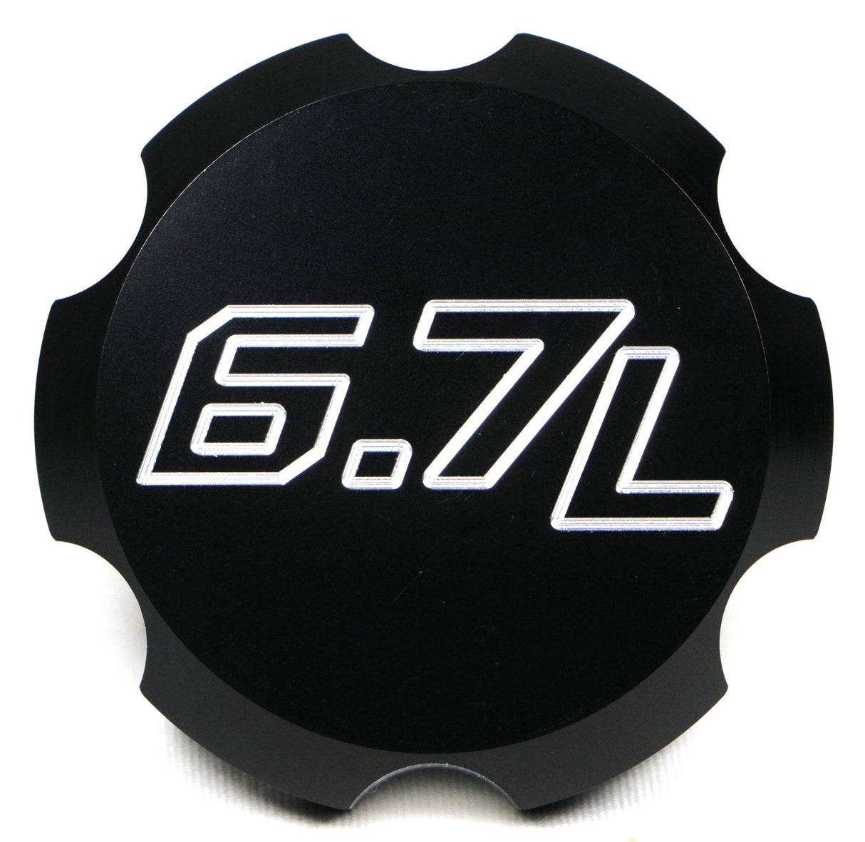 2011–2025 6.7L Ford F-250 F-350 Powerstroke Diesel Billet Aluminum Oil Cap Black